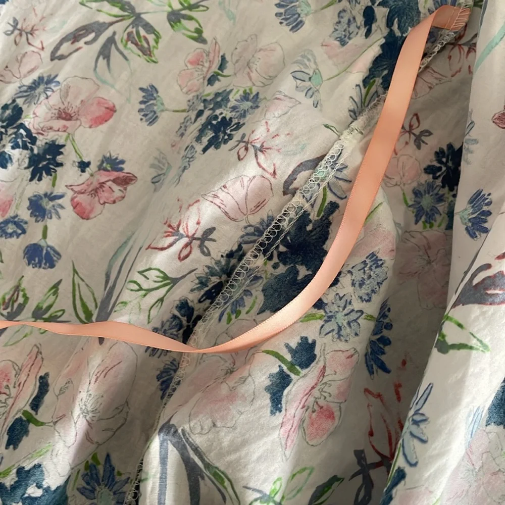 Exquisitely, sweet feminine and elegant Papinelle NWOT nightgown and robe M 💕 - Picture 7 of 9